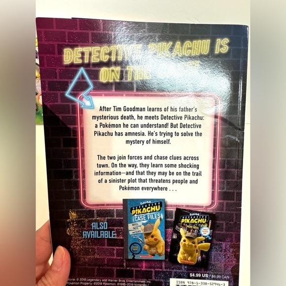 Children’s Book Lot of 4: Detective Pikachu Batman Superman Rabbids Poptropica - Picture 3 of 12